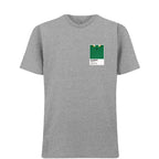 Ireland t-shirt – grey men's t-shirt featuring the Ireland Players Couture logo