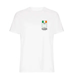 Ireland Monopoly Card t-shirt – navy men's t-shirt with white Ireland Monopoly Card letters and Players Couture logo on the