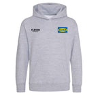 Alexander Isak hoodie – grey kids' hoodie featuring the Alexander Isak Players Couture logo