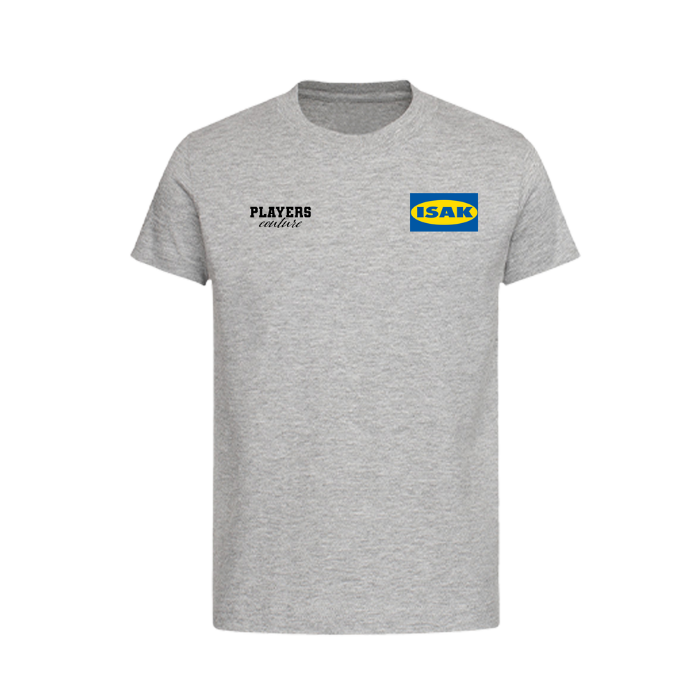 Alexander Isak Logo Players Couture Kids T-Shirt Gray