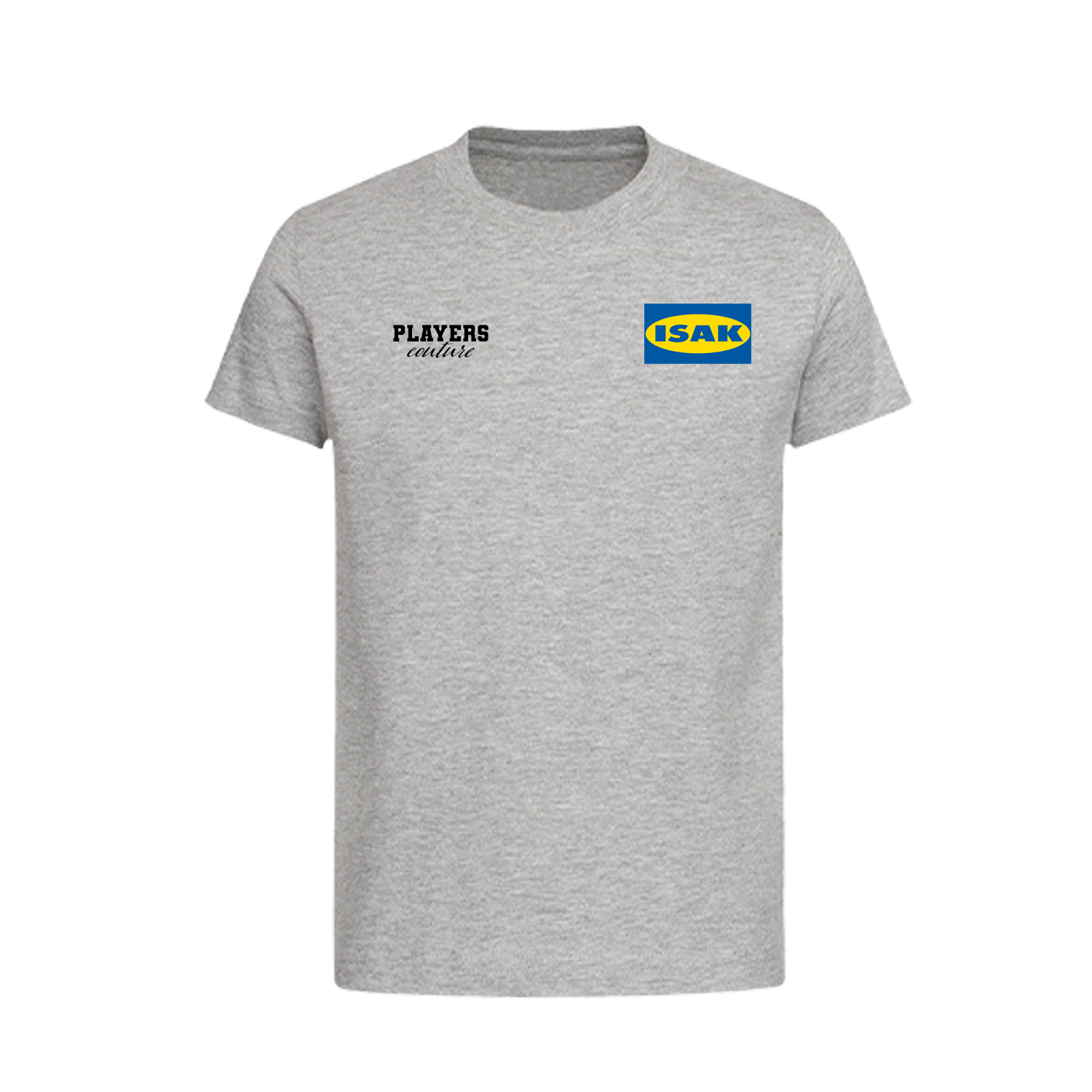 Alexander Isak Logo Players Couture Kids T-Shirt Gray