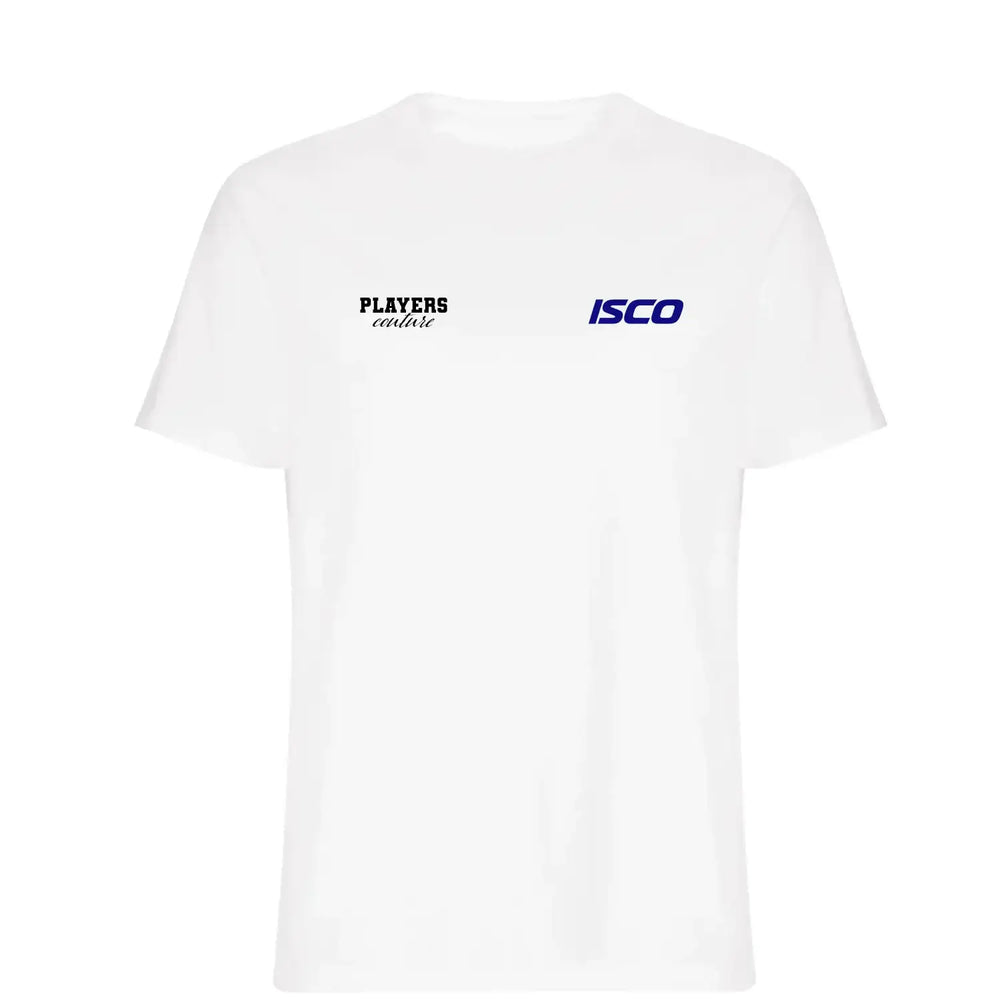Isco Logo Players Couture Mens T-Shirt - White / S | Fashion Collection, Football, Malaga, Men's, Real Betis, Sevilla, Spain, T-Shirts, Valencia, Volume 1