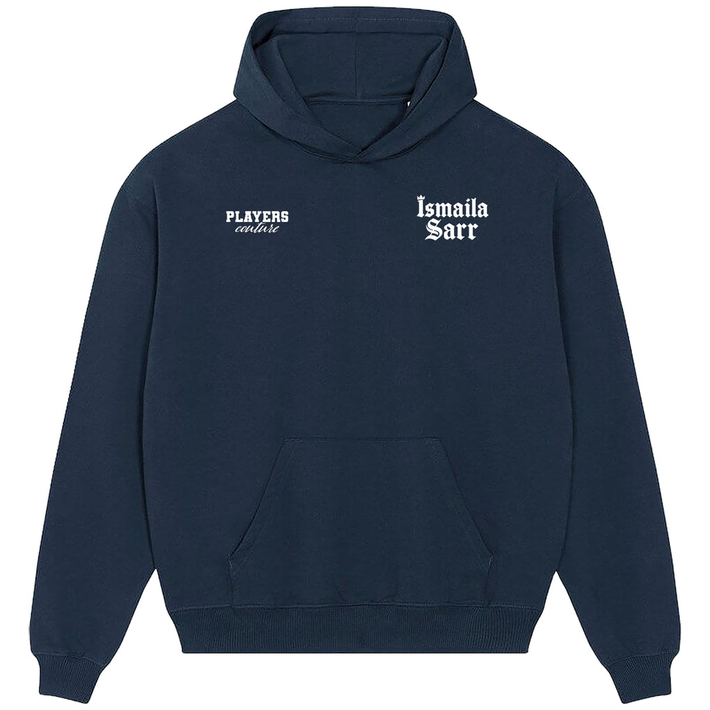 Ismaila Sarr Logo Players Couture Men's Casual Hoodie Navy