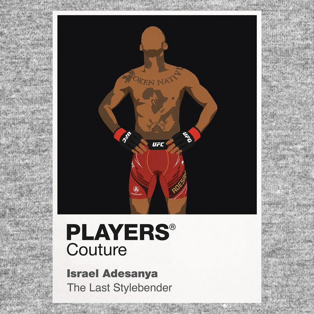 Israel Adesanya UFC Icon Frame Men's T-Shirt