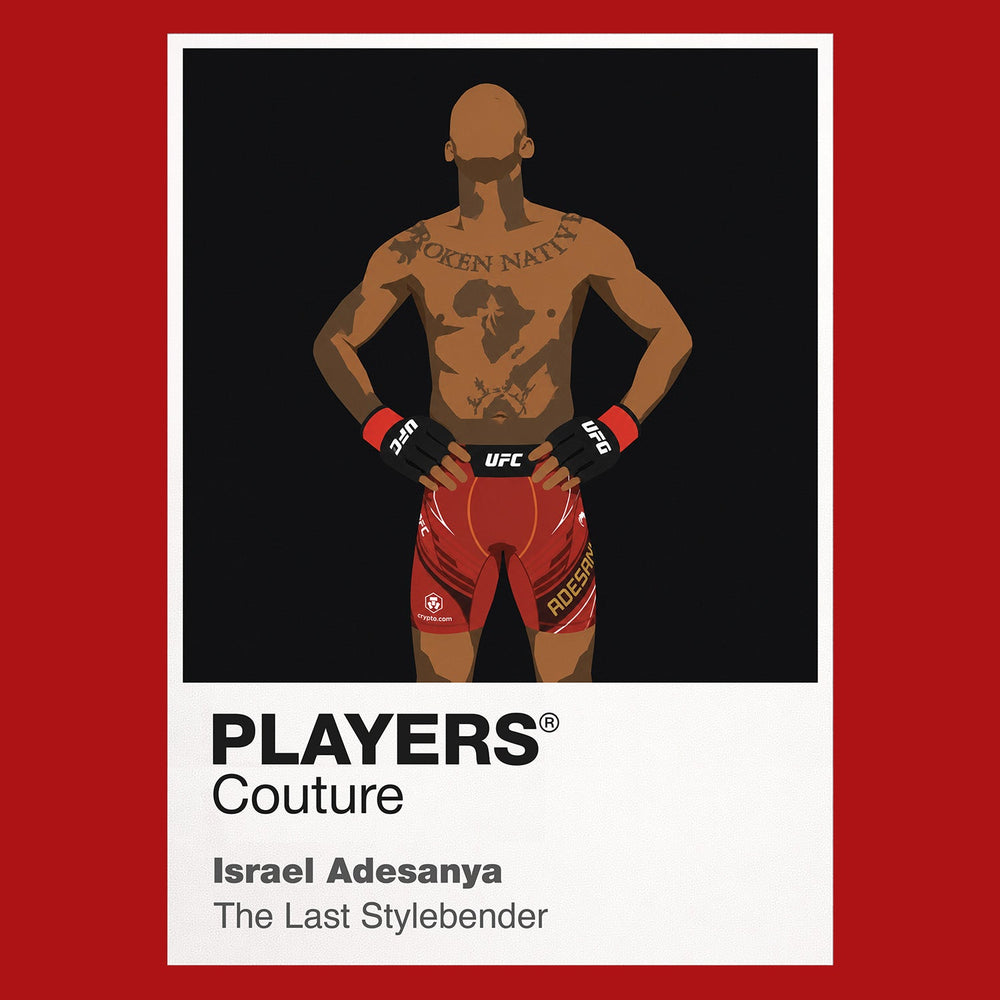 Israel Adesanya UFC Icon Frame Men's Hoodie