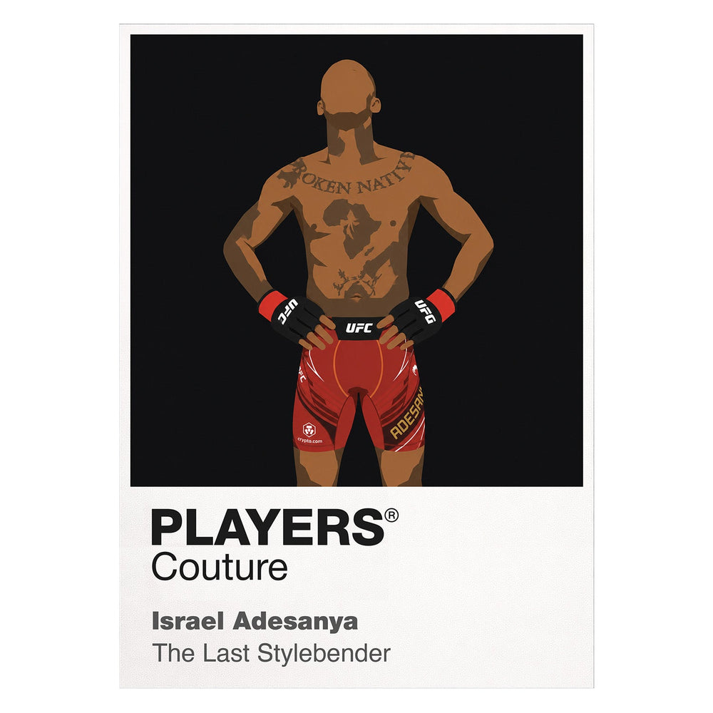 Israel Adesanya UFC Icon Frame Men's T-Shirt