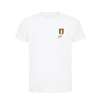 Italy Logo Graffiti Frame Kids T-Shirt - italy graffiti frame kids white tshirt
