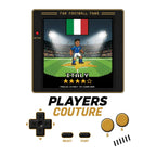 Italy World Cup 8-Bit Kids Hoodie retro gaming football design by Players Couture