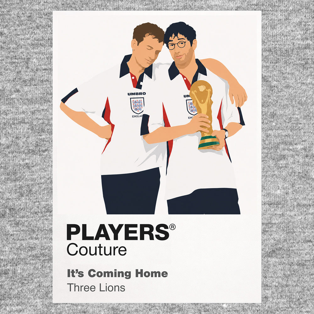 It's Coming Home Players Couture Frame Gray