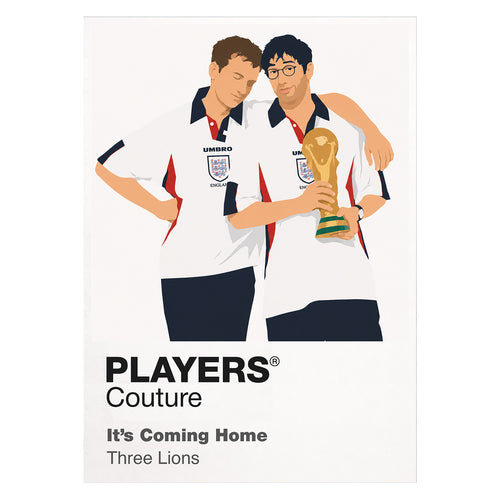 It's Coming Home Players Couture Frame White