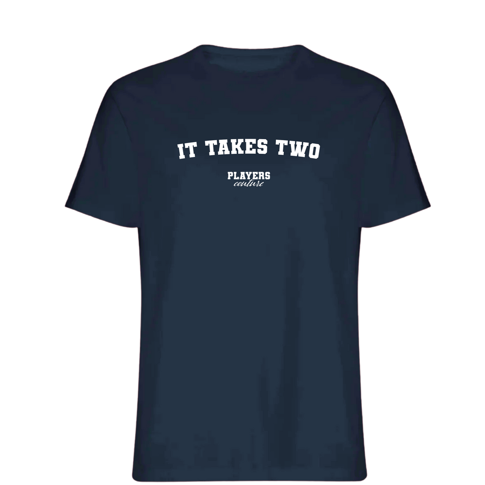 It Takes Two Players Couture Men's T-Shirt Navy