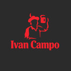 Ivan Campo Logo Players Couture Mens T-Shirt Black