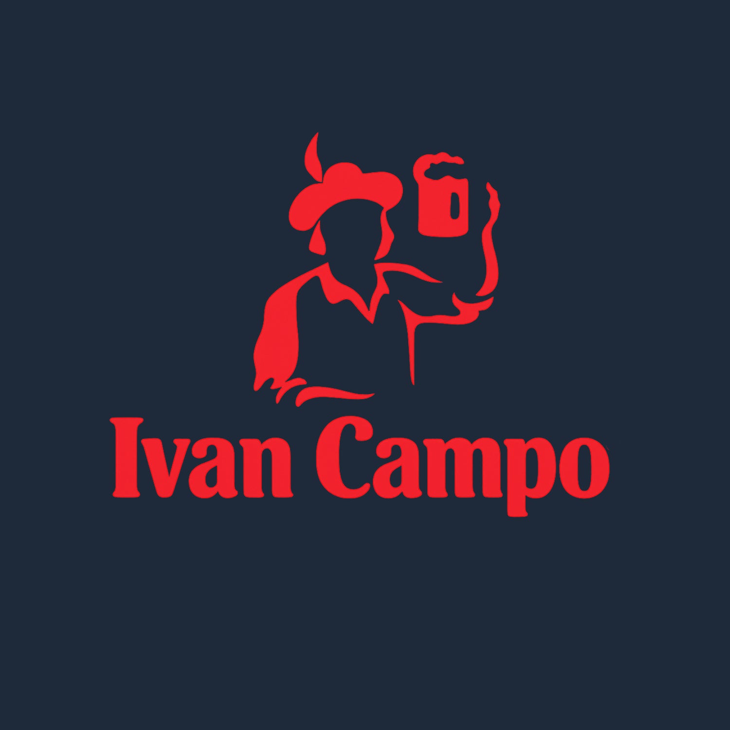 Ivan Campo Logo Players Couture Mens T-Shirt