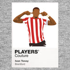 Ivan Toney Brentford Icon Frame — art card and garment shots