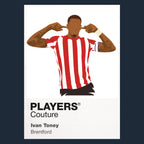 Ivan Toney Brentford Icon Frame Men's T-Shirt