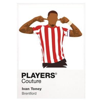 Ivan Toney Brentford Icon Frame Men's T-Shirt - Players Couture