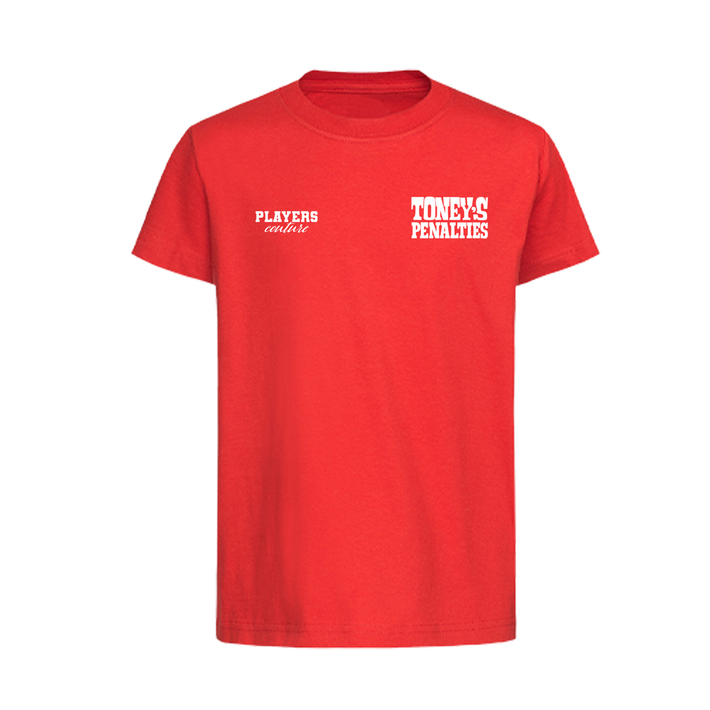 Ivan Toney Logo Players Couture Kids T-Shirt Red