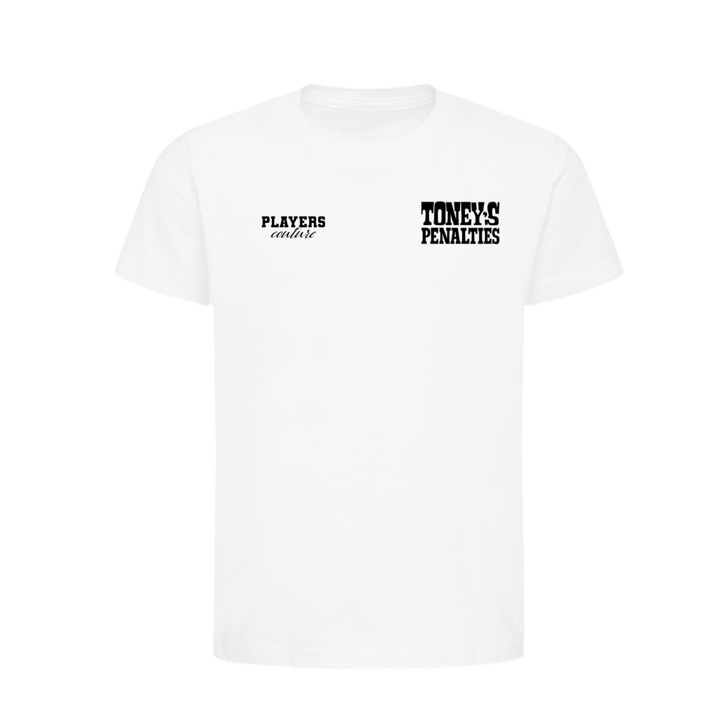 Ivan Toney Logo Players Couture Kids T-Shirt White