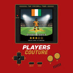 Ivory Coast World Cup 8-Bit Kids Hoodie retro gaming football design by Players Couture