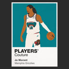 Ja Morant Grizzlies Basketball Icon Frame - Icon Design (View 10)