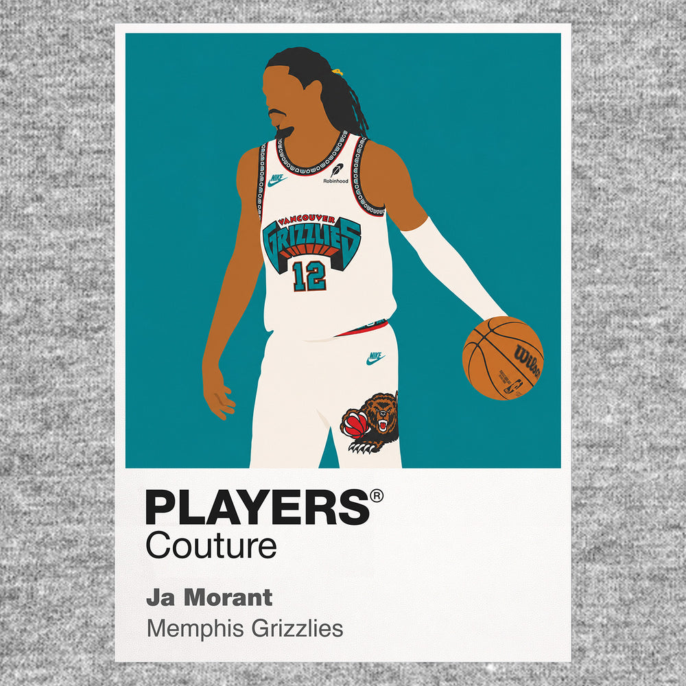 Ja Morant Grizzlies Basketball Icon Frame - Icon Design (View 7)