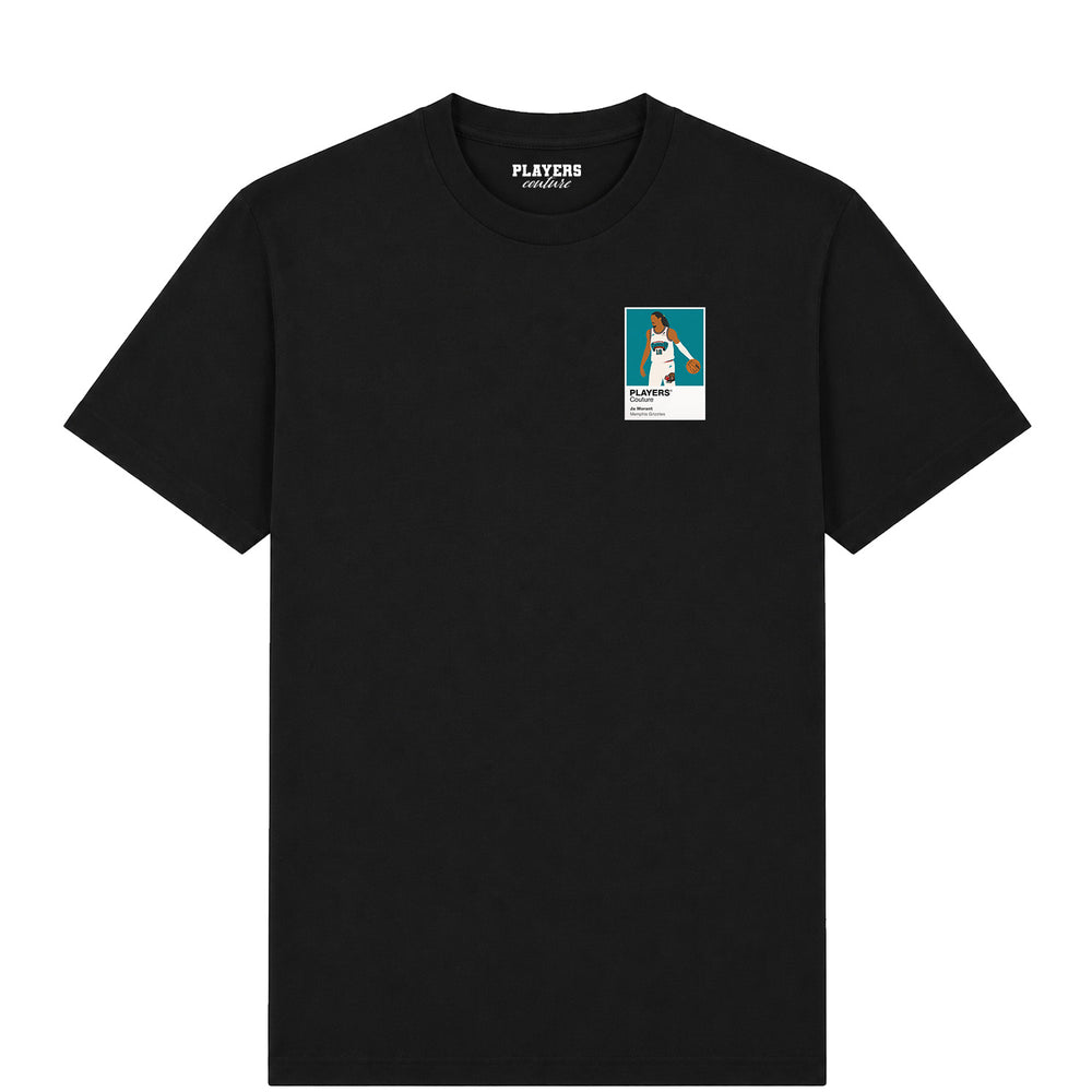 Ja Morant Grizzlies Basketball Icon Frame Men's T-Shirt - Black