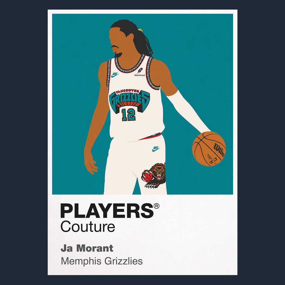Ja Morant Grizzlies Basketball Icon Frame - Icon Design (View 9)
