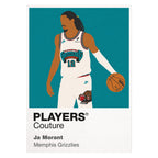 Ja Morant Grizzlies Basketball Icon Frame - Icon Design