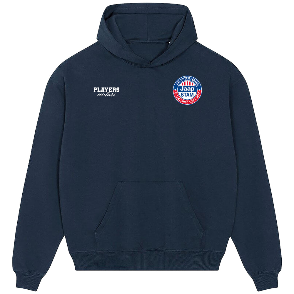 Jaap Stam Logo Players Couture Men's Casual Hoodie Navy