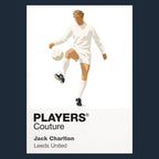 Jack Charlton Leeds United Icon Frame — Navy