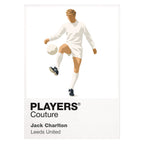 Jack Charlton Leeds United Icon Frame — White