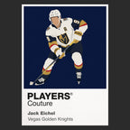 Jack Eichel Golden Knights Ice Hockey Icon Frame Men's Hoodie – image 9