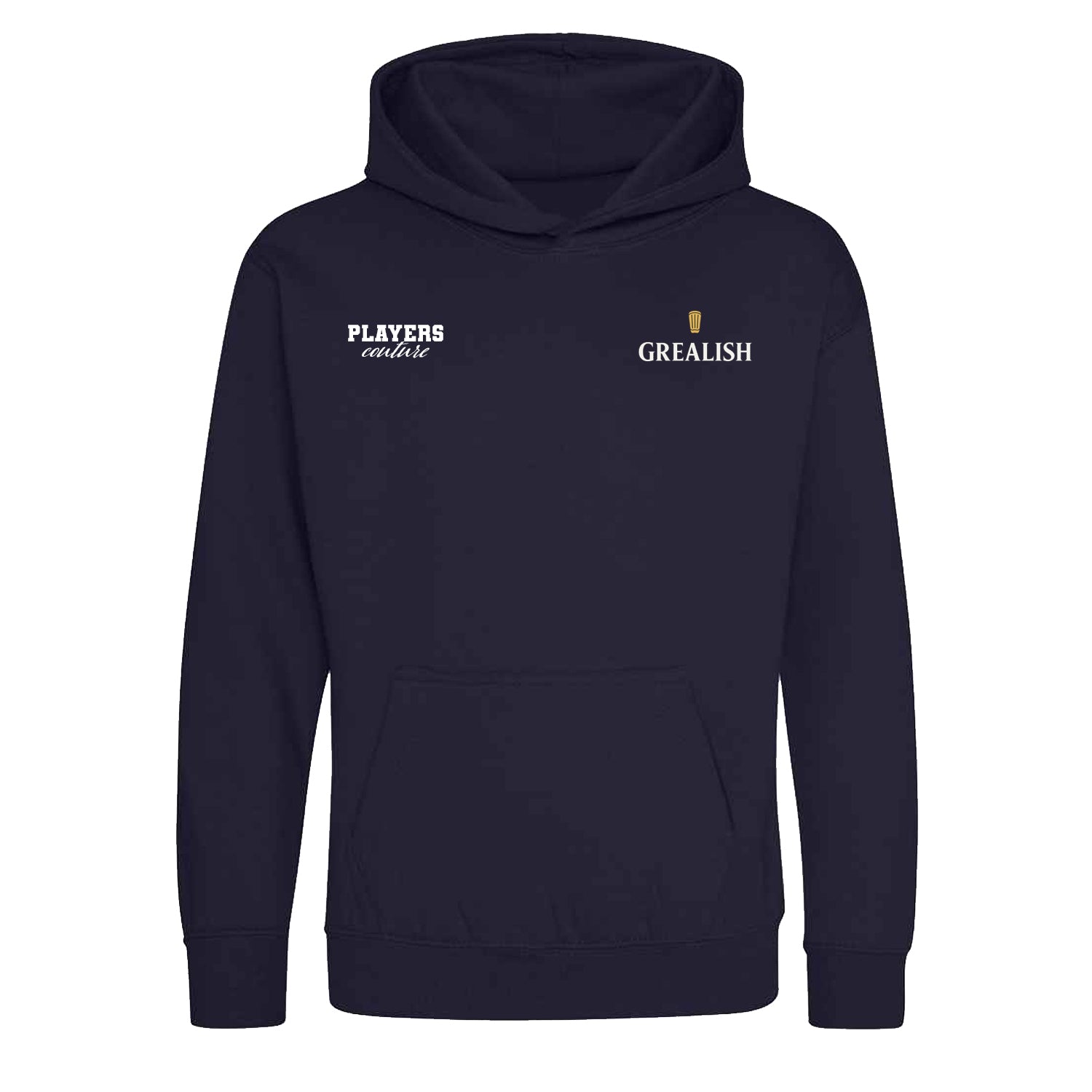 Jack Grealish Shinpad Logo Players Couture Kids Hoodie Navy