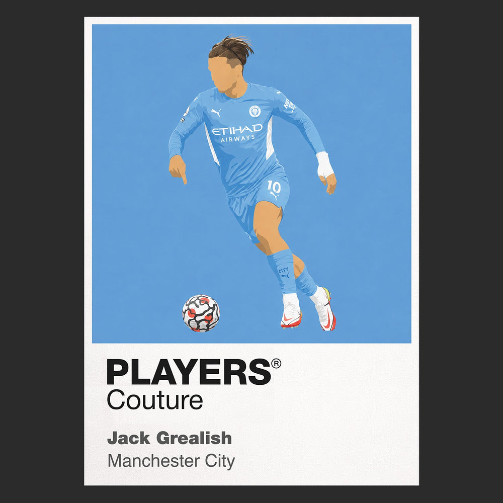 Jack Grealish Man City Icon Frame Men's Hoodie – image 9