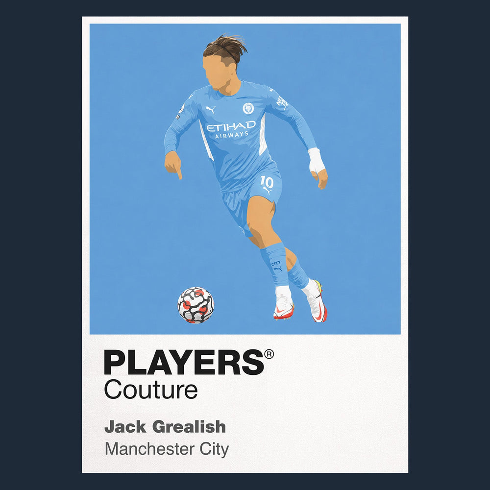 Jack Grealish Man City Icon Frame Men's T-Shirt – image 8