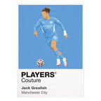 Jack Grealish Man City Icon Frame Men's Hoodie – image 8
