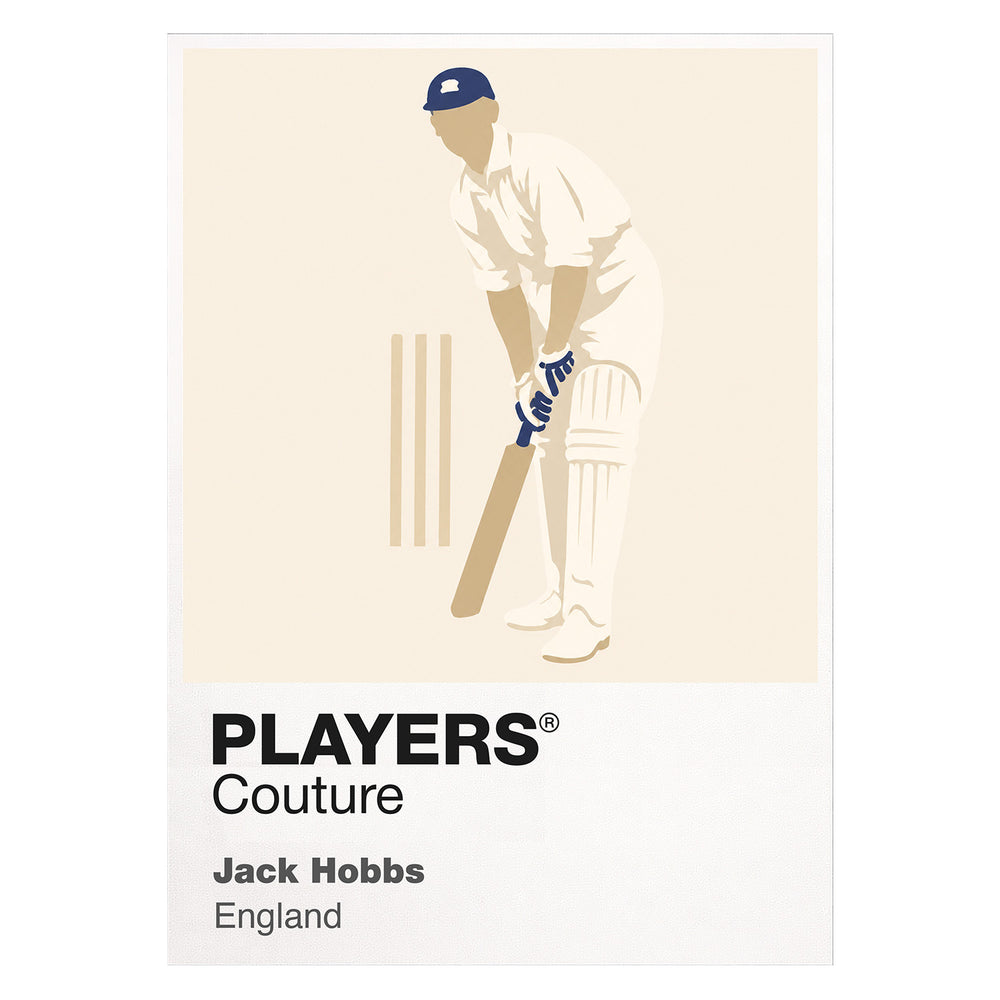 Jack Hobbs Cricket Icon Frame - Icon Design