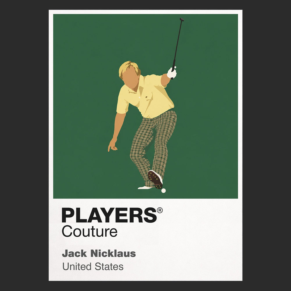 Jack Nicklaus Golf Icon Frame Men's Polo Shirt