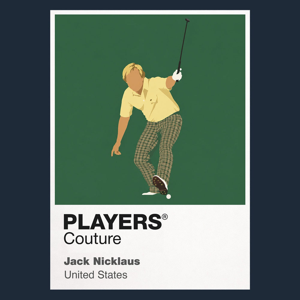 Jack Nicklaus Golf Icon Frame Men's Polo Shirt