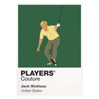 Jack Nicklaus Golf Icon Frame Men's Polo Shirt