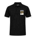 Jack Nicklaus St Andrews Golf Icon Frame Men's Polo Shirt – black