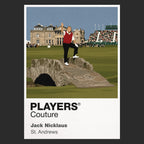Jack Nicklaus black Icon Frame artwork detail