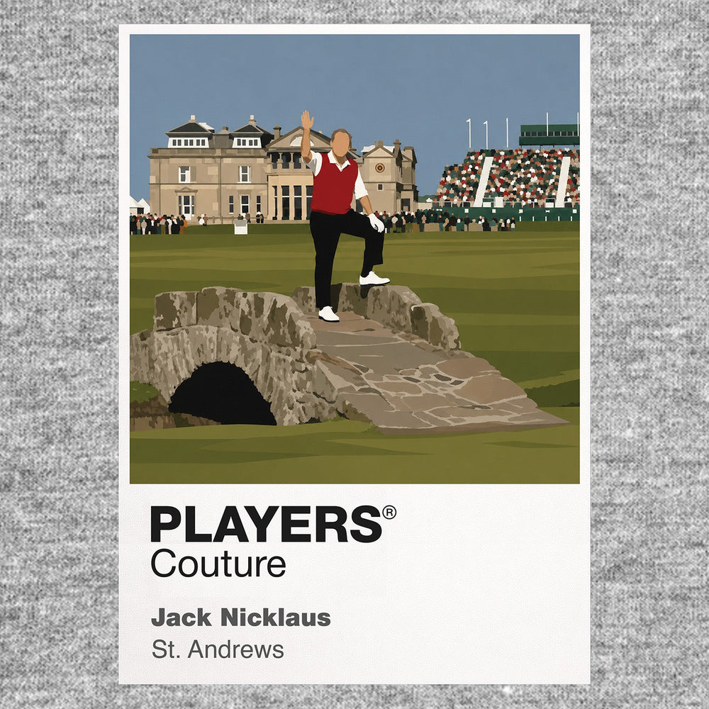 Jack Nicklaus grey Icon Frame artwork detail