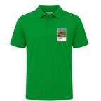 Jack Nicklaus St Andrews Golf Icon Frame Men's Polo Shirt – kelly-green