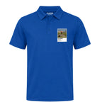 Jack Nicklaus St Andrews Golf Icon Frame Men's Polo Shirt – royal-blue