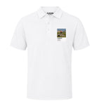 Jack Nicklaus St Andrews Golf Icon Frame Men's Polo Shirt – white