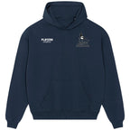 Jackie Milburn Logo Players Couture Men's Casual Hoodie Navy