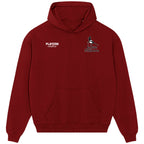 Jackie Milburn Logo Players Couture Men's Casual Hoodie Red