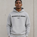 jacksonville-jaguars name-print hoodie - grey
