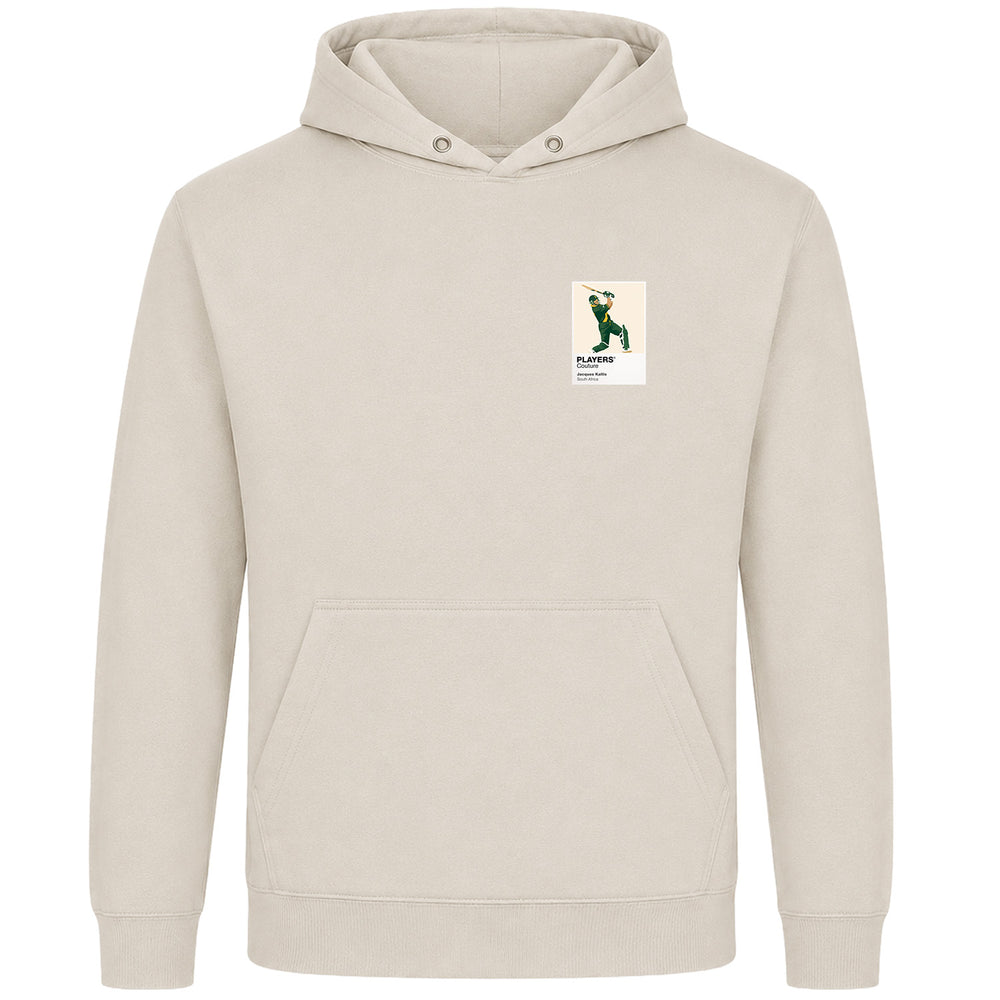 Jacques Kallis Cricket Icon Frame Men's Hoodie - Beige